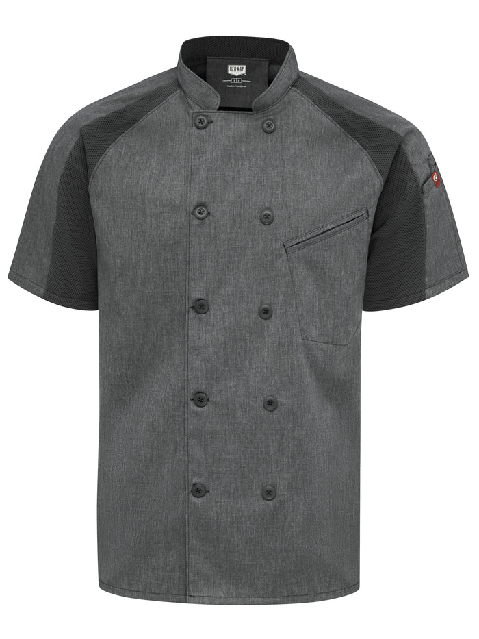 Men's Airflow Raglan Chef Coat with OilBlok