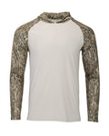 Men's Biloxi Performance Colorblocked Hooded Long Sleeve T-Shirt