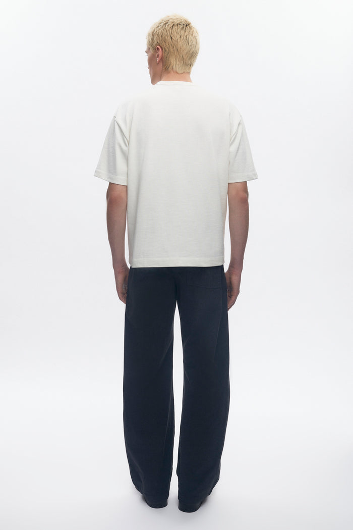 Men's Box Slub Tee in Marshmallow