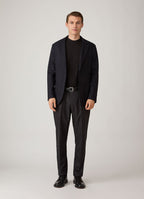 Men's Cotton Piqué T-shirt in Black