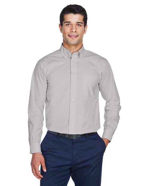 Men's Crown Collection® Broadcloth Woven Dress Shirt