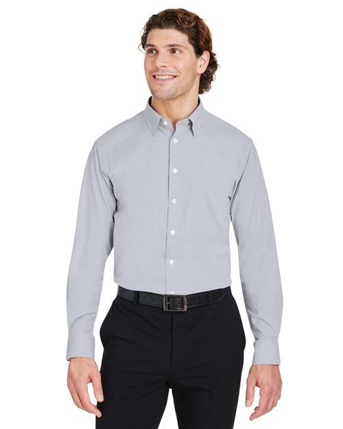 Men's CrownLux Performance® Microstripe Dress Shirt