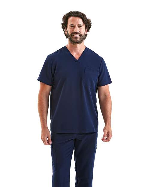 Men's Limitless V-Neck Stretch Scrub Top
