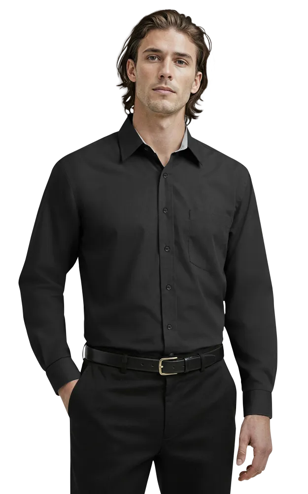 Men's L/S Fine Line Twill Shirt