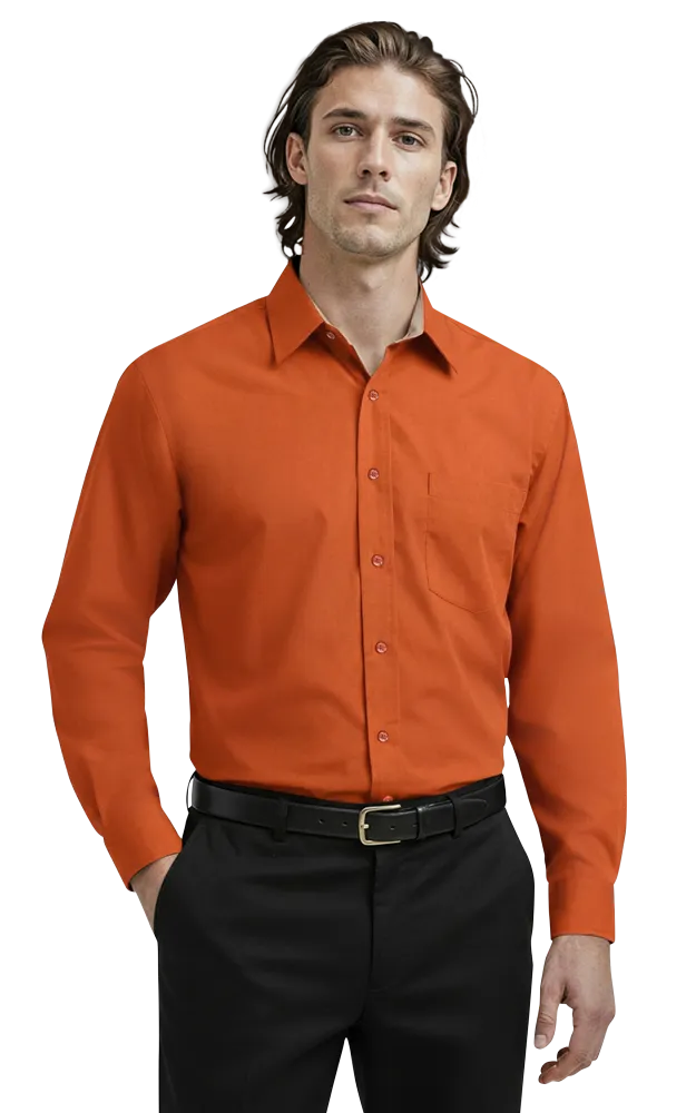 Men's L/S Fine Line Twill Shirt