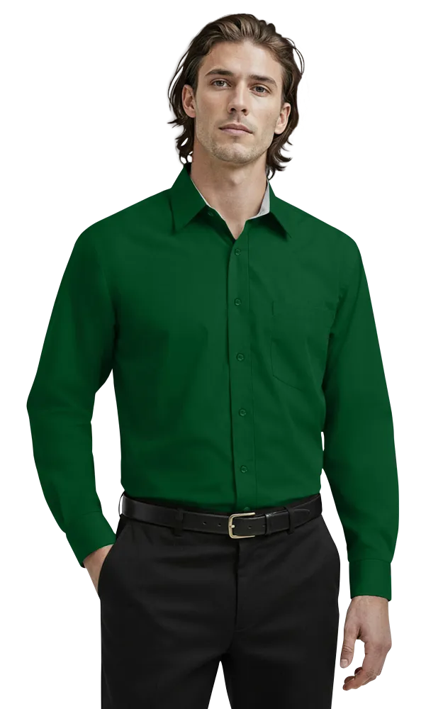 Men's L/S Fine Line Twill Shirt