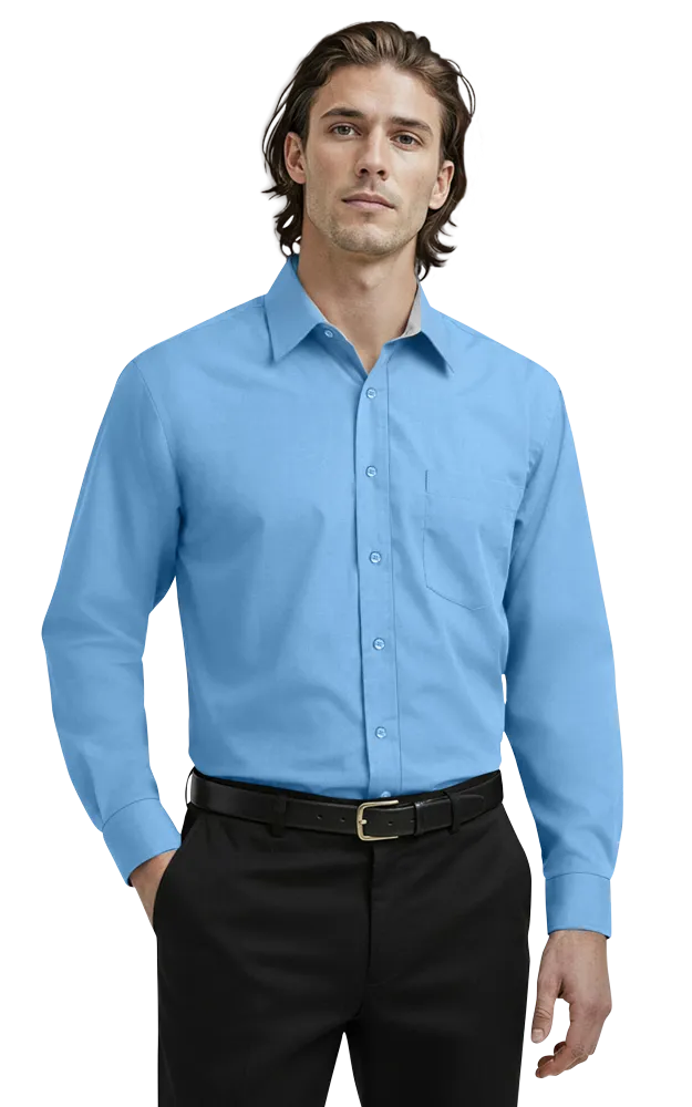 Men's L/S Fine Line Twill Shirt