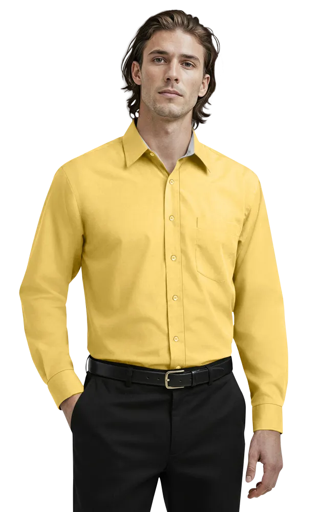 Men's L/S Fine Line Twill Shirt