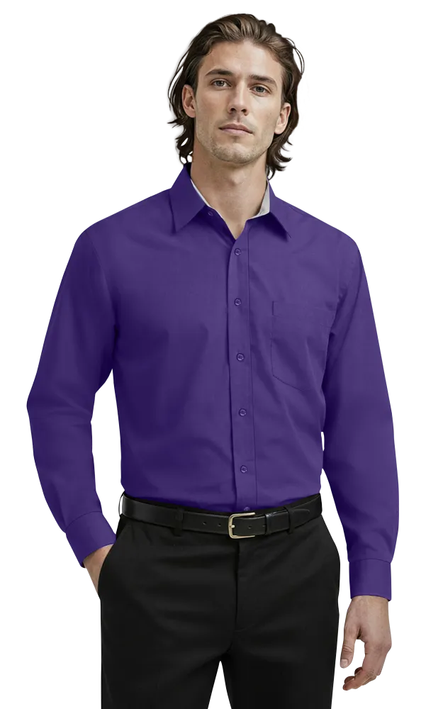 Men's L/S Fine Line Twill Shirt