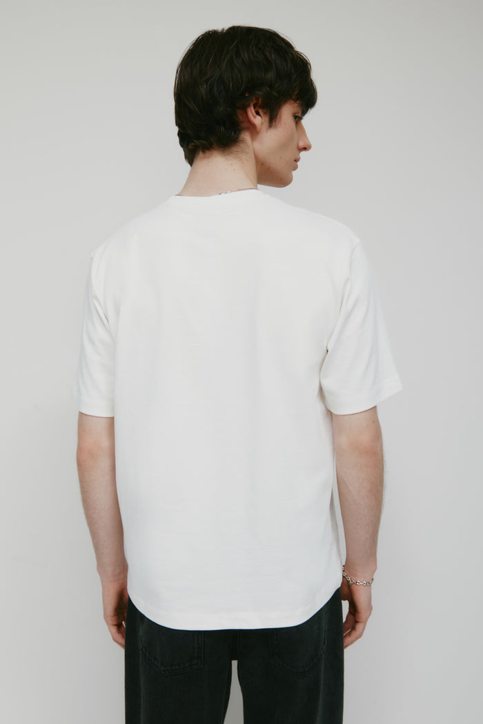 Men's Midweight Crew in White
