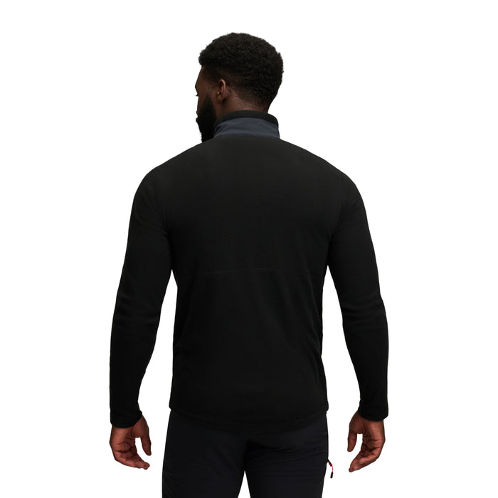 Black-Black ~ Model is 6' 0" | Chest 40" | Waist 32" | Size Medium/32