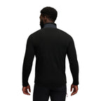 Black-Black ~ Model is 6' 0" | Chest 40" | Waist 32" | Size Medium/32