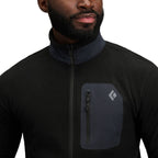 Black-Black ~ Model is 6' 0" | Chest 40" | Waist 32" | Size Medium/32