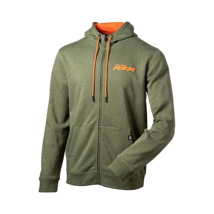 Mens RZR Logo Full Zip Hoodie