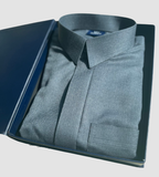 Mens Slate Blue Teal Cashmere Wool Qatari Thobe
