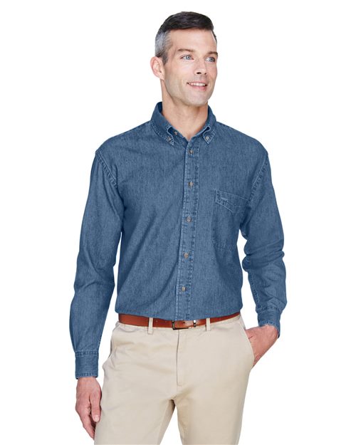 Men's Tall Denim Shirt