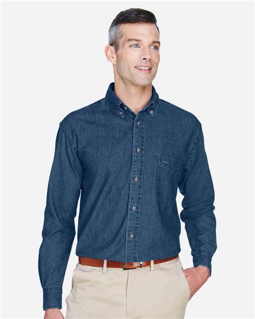 Men's Tall Denim Shirt