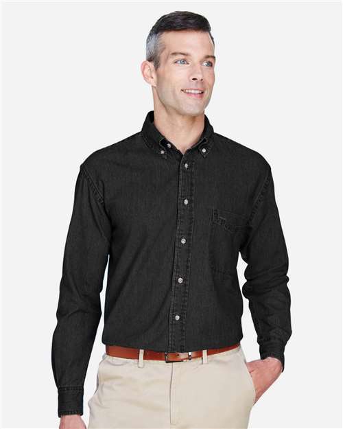 Men's Tall Denim Shirt