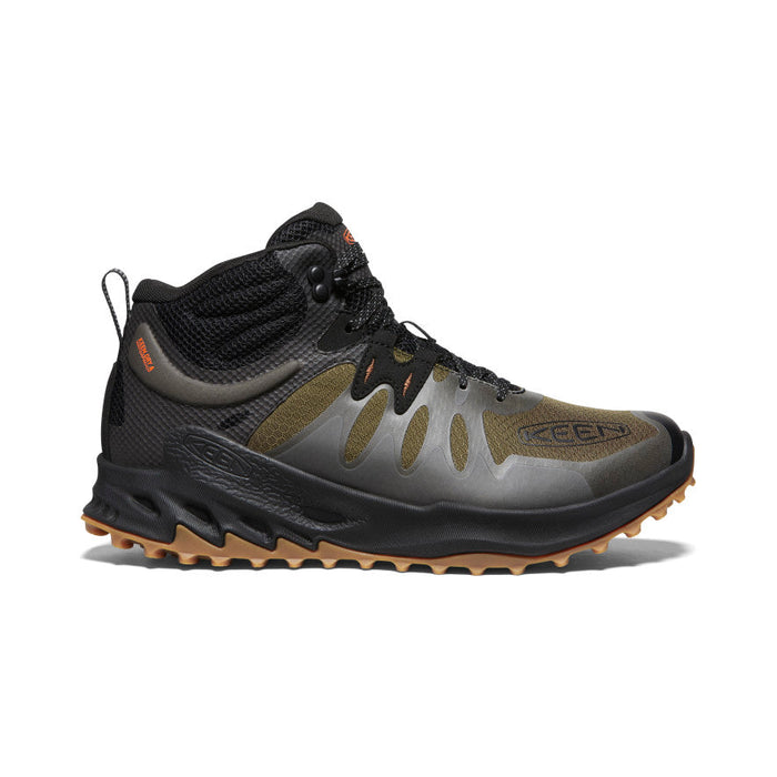 Men's Zionic Mid Waterproof Boot Dark Olive Scarlet Ibis