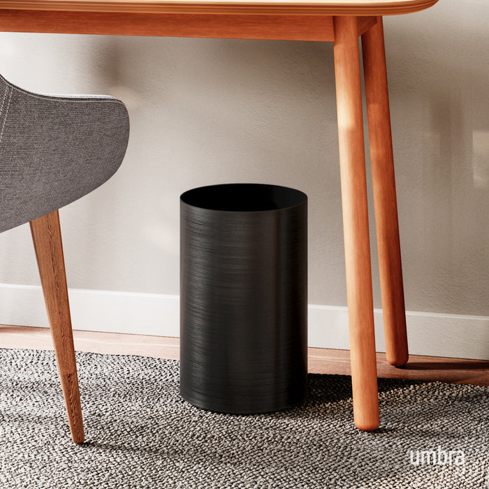 Bathroom Trash Cans | color: Black | Hover