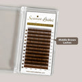 Middle Brown Lashes| Swaniya Lashes