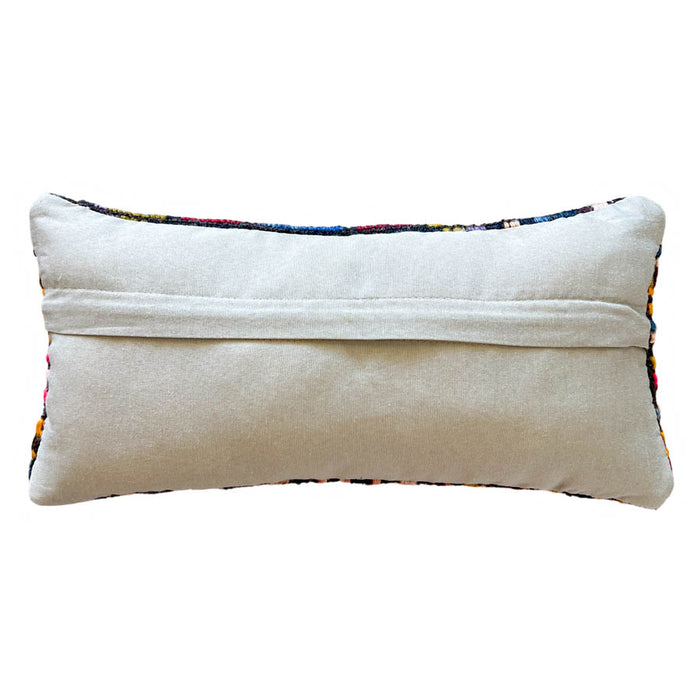Milo Lumbar Kilim Pillow (8x16)