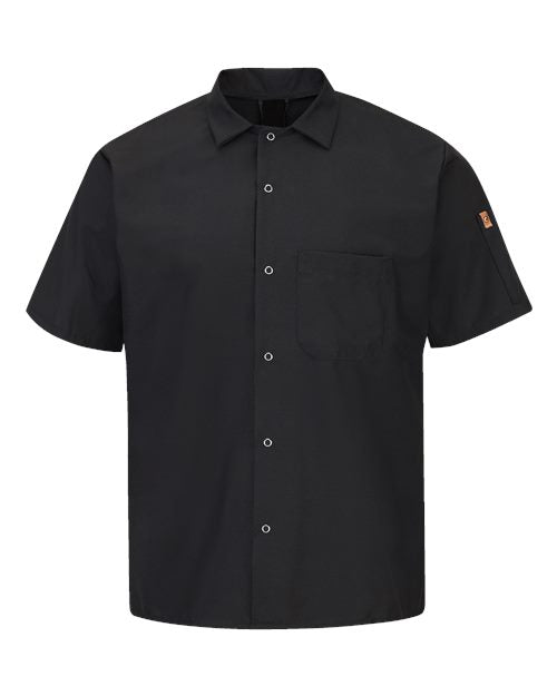 Mimix™ Short Sleeve Cook Shirt with OilBlok