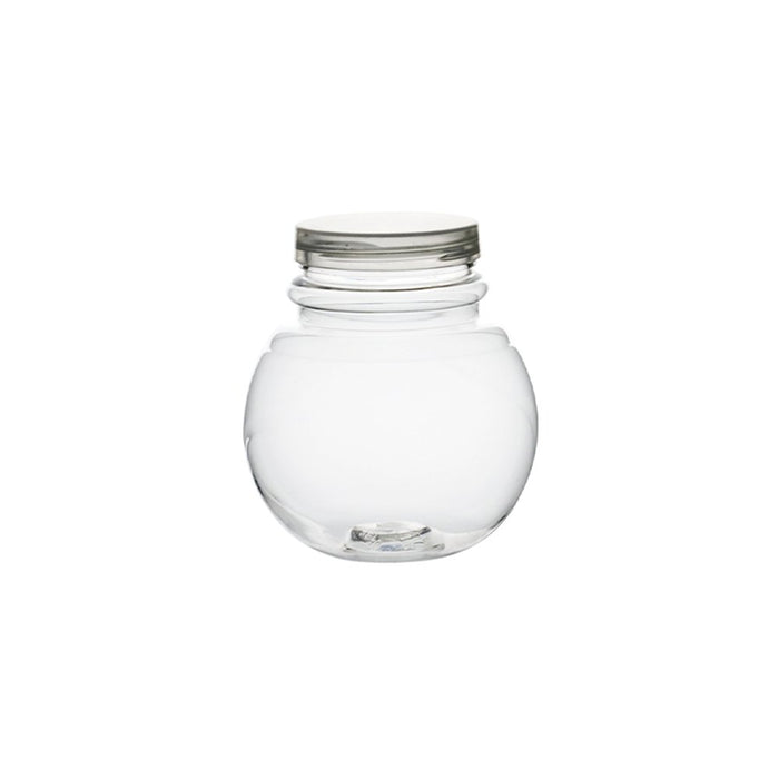 220mL Clear Mini Globe Shape Dessert Cup With Screw Lid - TEM IMPORTS™