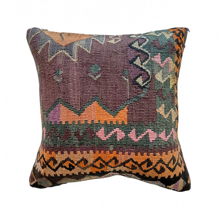 Mischief II Kilim Pillow (18x18)
