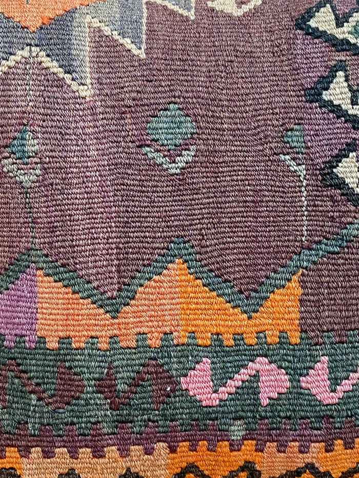 Mischief II Kilim Pillow (18x18)