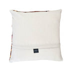 Handmade traditional Turkish kilim pillow cover made with vintage rugs 18x18 green pink orange