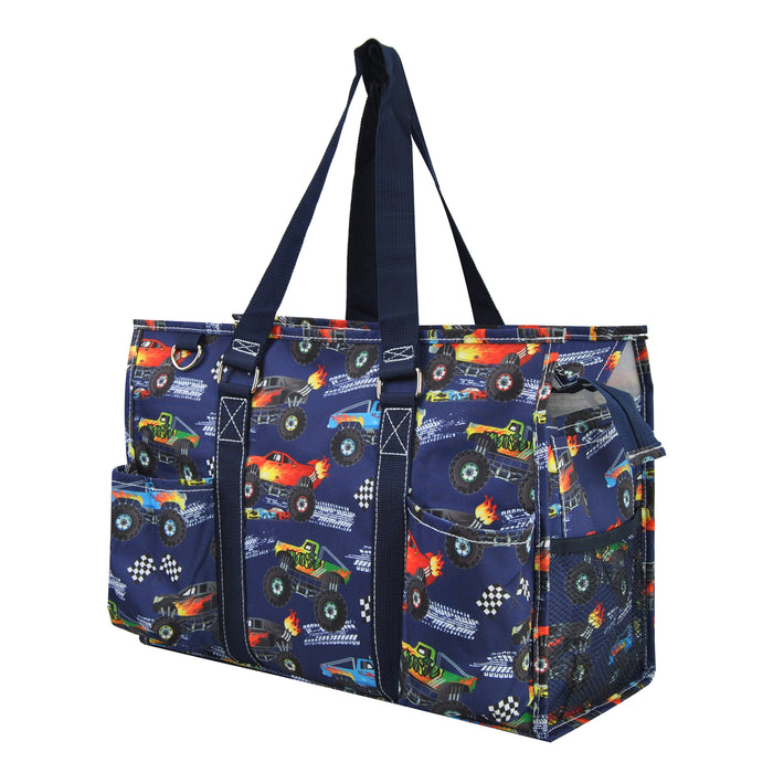 Monster Mayhem NGIL Zippered Caddy Organizer Tote Bag