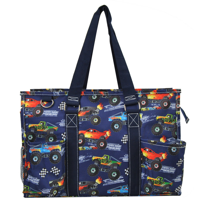 Monster Mayhem NGIL Zippered Caddy Organizer Tote Bag