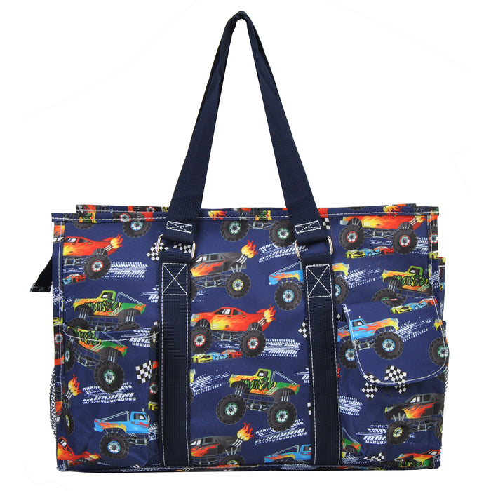 Monster Mayhem NGIL Zippered Caddy Organizer Tote Bag