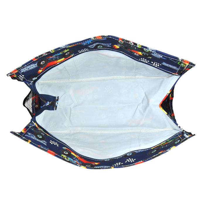 Monster Mayhem NGIL Zippered Caddy Organizer Tote Bag
