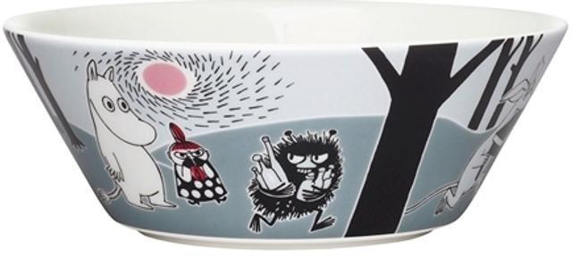 Moomin Arabia Moomin Bowl Adventure Moving 15cm - Soposopo