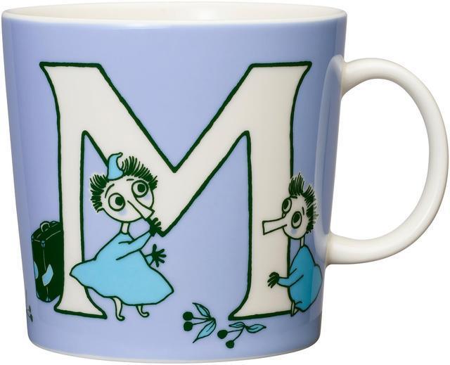 Moomin Arabia Moomin Mug ABC M 0.4L - Soposopo