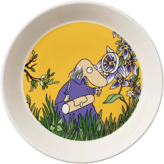 Moomin Arabia Moomin Plate Hemulen 19cm Yellow - Soposopo