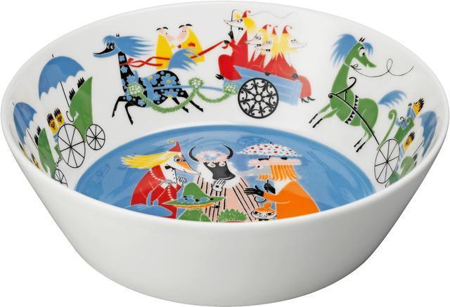 Moomin Arabia Moomin Serving Bowl Friendship 23cm - Soposopo