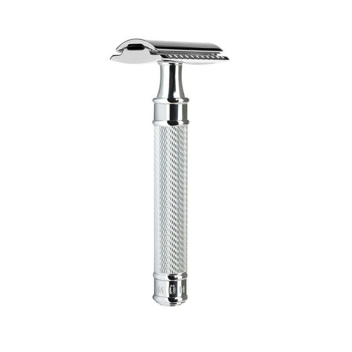 Muhle Traditional Large Chrome Safety Razor Closed Comb