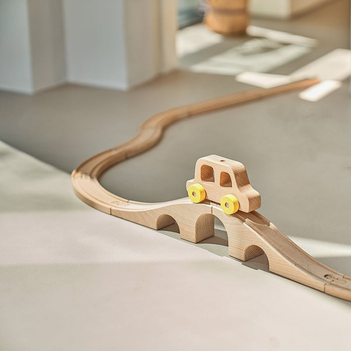 OIOIOOI My Little Wooden Toy Car for Emotional Learning in Kuwait - Waha Lifestyle