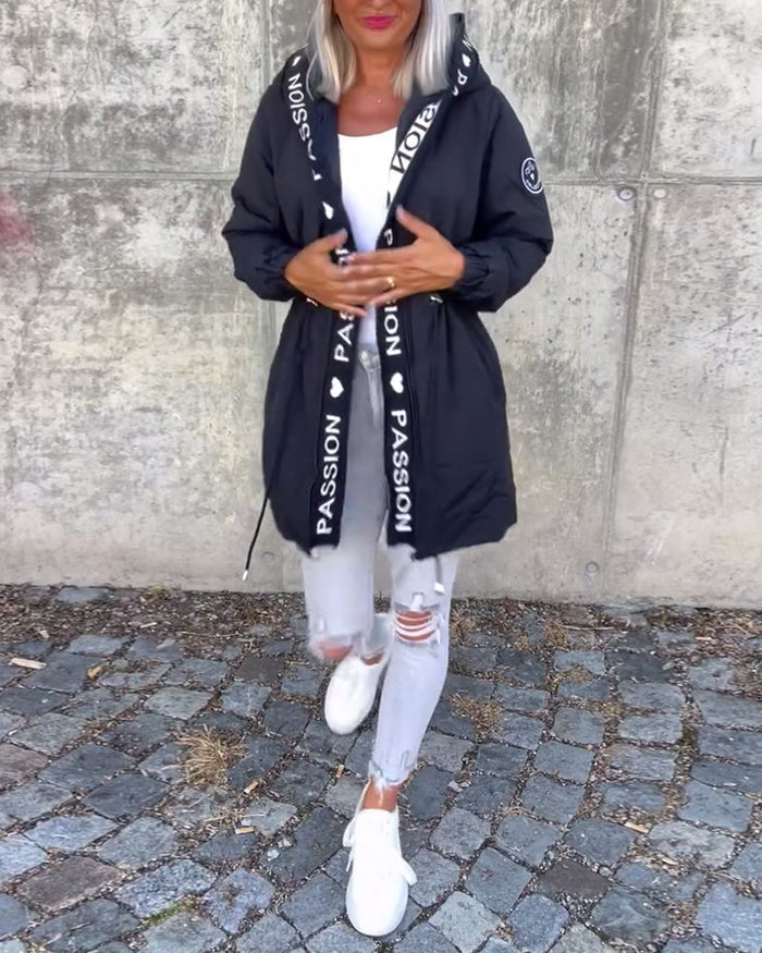 Nathalia™ Classic Jacket with Zip Closure