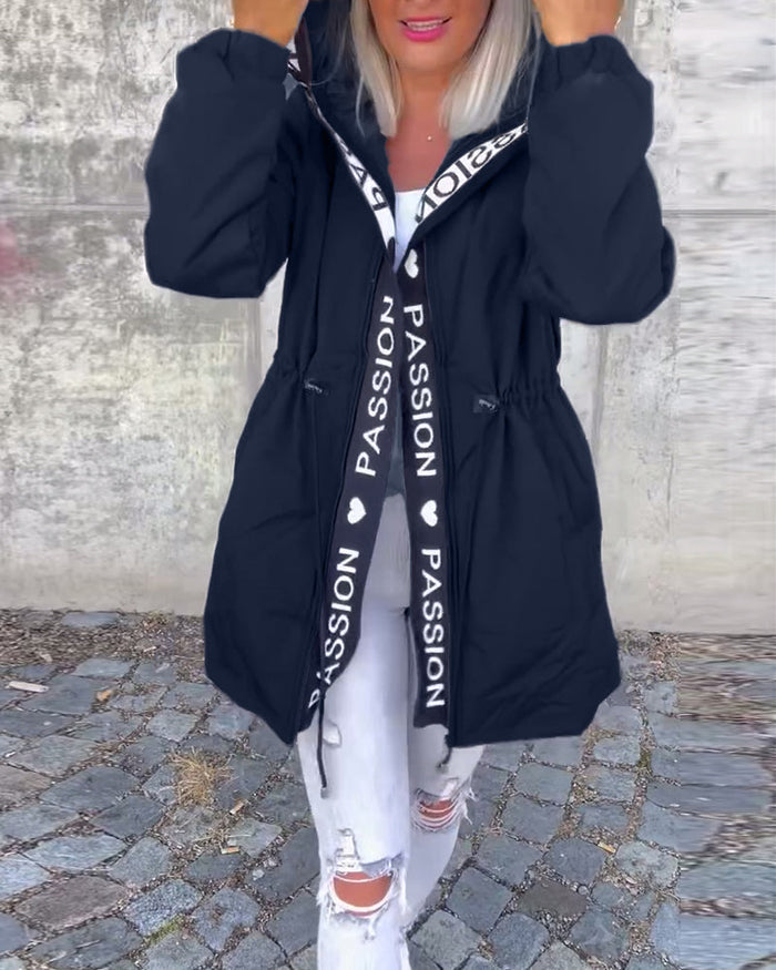 Nathalia™ Classic Jacket with Zip Closure