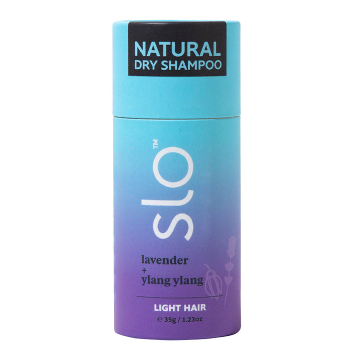 slo Natural Dry Shampoo Lavender + Ylang Ylang Light Hair _1