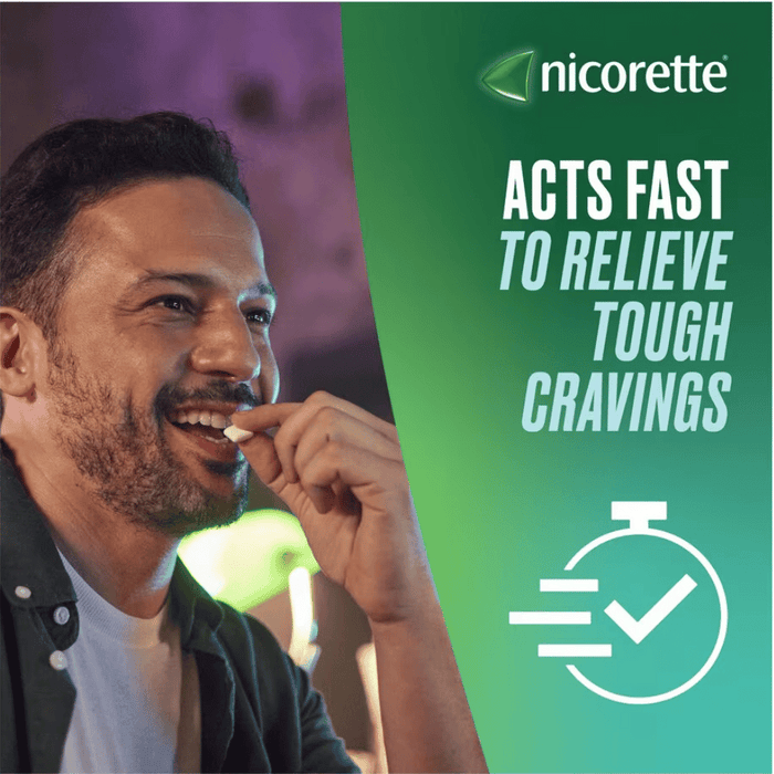 Nicorette 2mg Gum Icy White - 30 Pieces