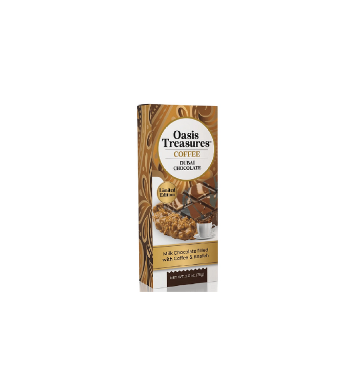 OASIS TREASURE DUBAI ARABICA COFFEE  BAR 70 GRAMS