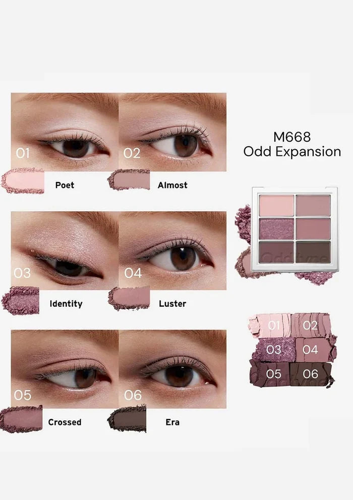 (BUY 1 ODD EXPANSION) ODDTYPE MUTE EYE PALETTE