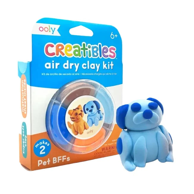 Ooly Creatibles Air Dry Clay Kit- Pet BFFs