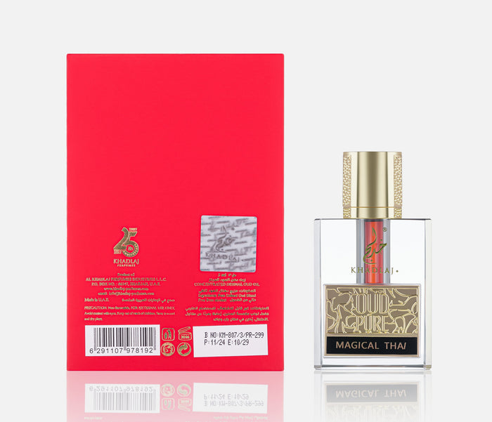 OUD PURE MAGICAL THAI 3ML PURE PERFUME OIL - Khadlaj Perfumes
