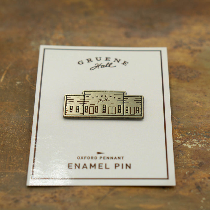 Oxford Pennant x Gruene Hall Building Pin